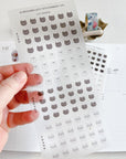 Kuboandlucy Stationery Co | Cat Faces Sticker Sheet