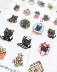Kuboandlucy Stationery Co | Luna Christmas Sticker Sheet