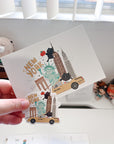 Moonaries Illo x Kuboandlucy Stationery Co | New York City Skyline Vinyl Sticker
