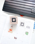 Kuboandlucy x Dana ate Oatmeal | Kubo and Lucy Wooden Rubber Stamp