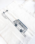 Pottering Cat | Cat on a Bus Market Tote | EC-04