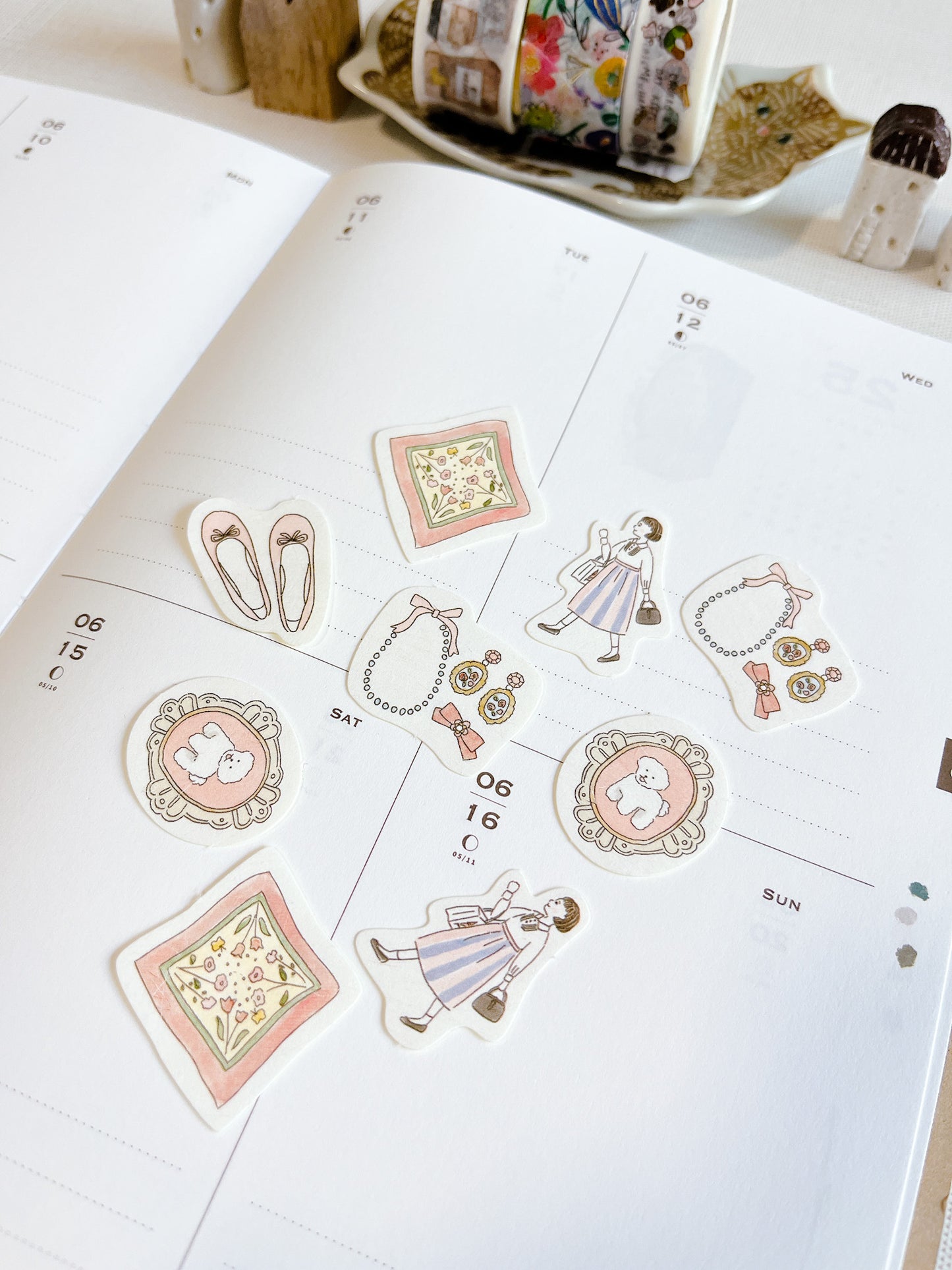 Furukawashiko | Furukawa Shiko Sticker Flakes | 4 Designs