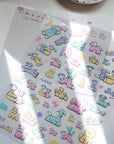 COZYCA | Inu to Nombiri Sticker Sheet | 22-978