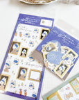 FURUKAWASHIKO | Museum Animals | The Girl with Pearl Earrings Sticker Pieces | QSA213