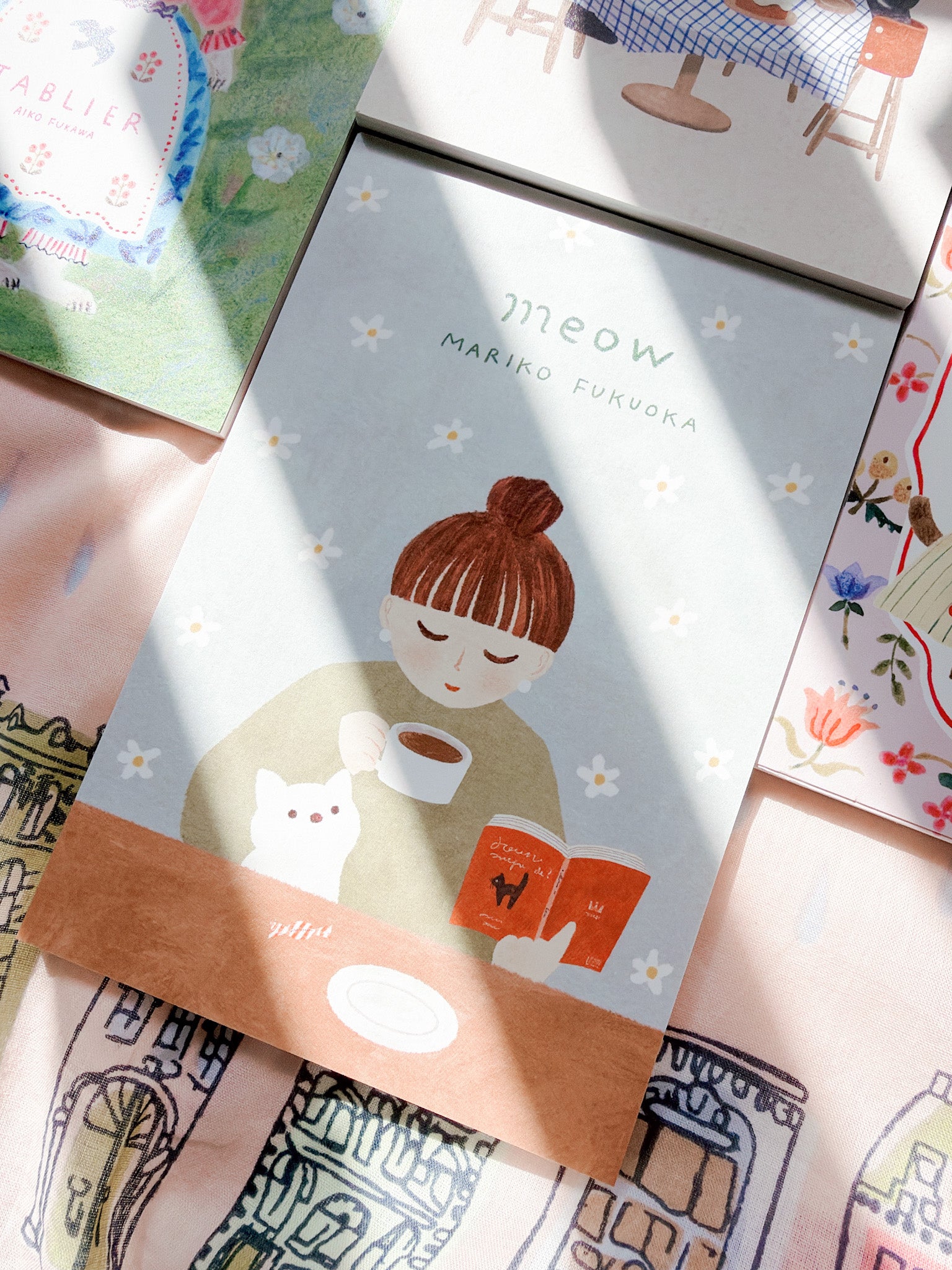 Mariko Fukuoka | Meow Postcards Pad | 25-562