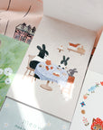 Mariko Fukuoka | Tea Time Postcards Pad | 25-561