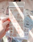 Dana ate Oatmeal | Maplewood Washi Sticker Sheet
