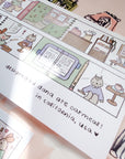 Dana ate Oatmeal | Meet Cute Washi Sticker Sheet