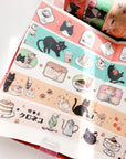BGM | Cafe Kuroneko | Today's Menu Washi Tape | BM-SDG087