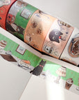 BGM | Cafe Kuroneko | Cafe Table Washi Tape | BM-SDG090