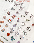 BoBo Design Studio | Days 0.2 Clear Sticker Sheet