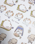 Catdoo | Favorite Time Washi Sticker Sheet