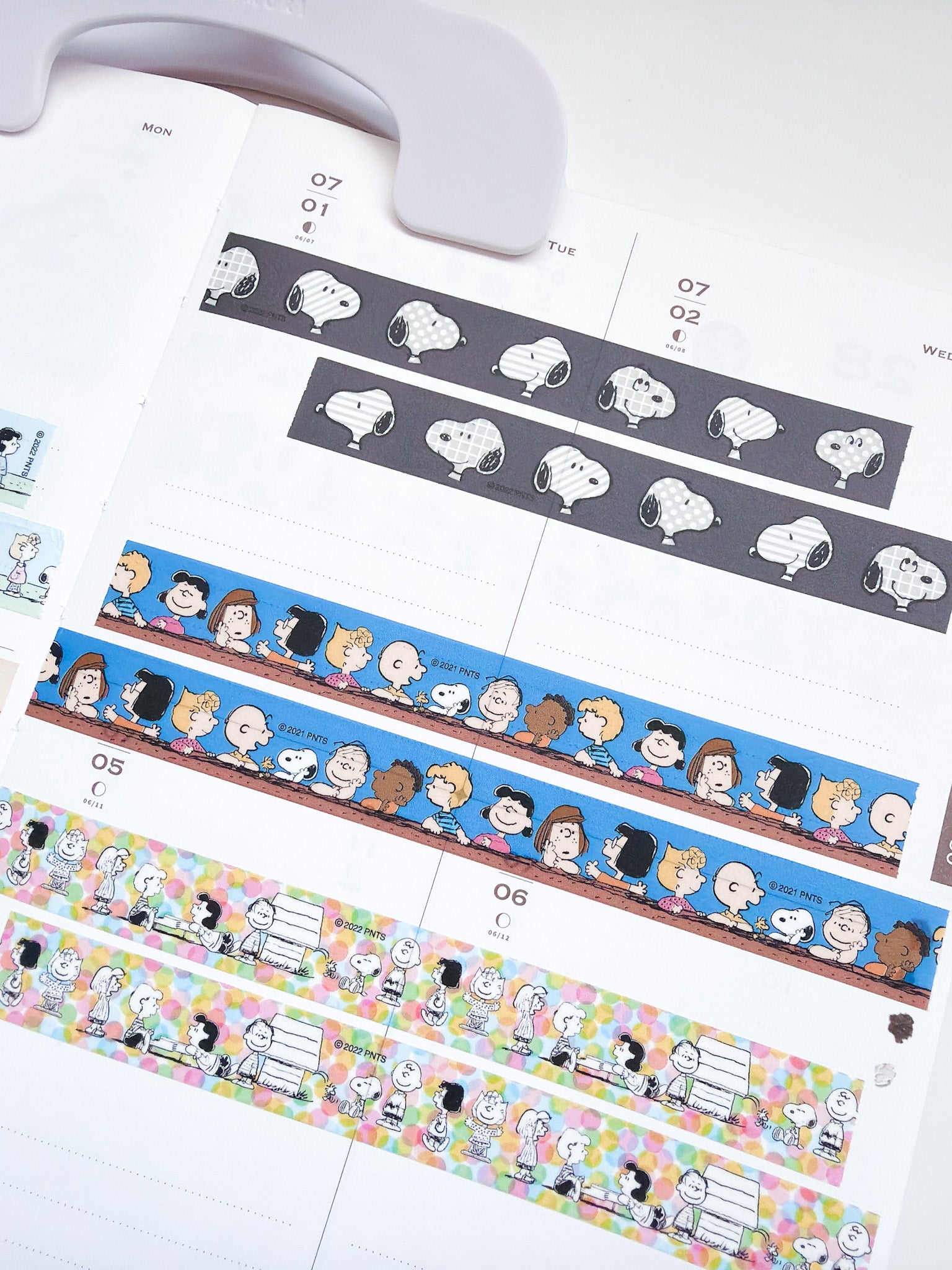 MT Masking Tape | Peanuts Gang &quot; Let&#39;s Chat&quot; (Dark Blue) | MTPNUT01