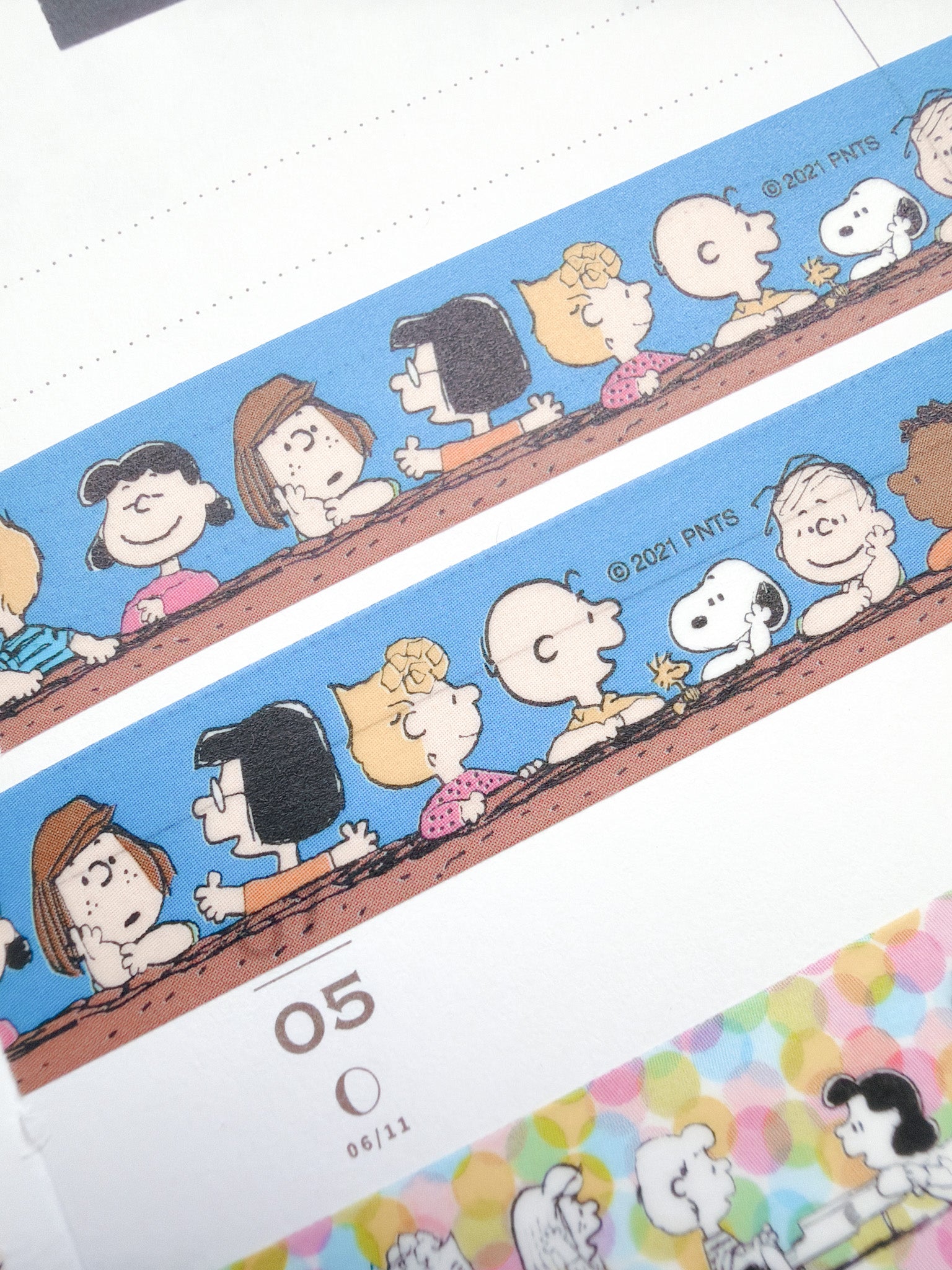 MT Masking Tape | Peanuts Gang &quot; Let&#39;s Chat&quot; (Dark Blue) | MTPNUT01