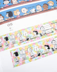 MT Masking Tape | Peanuts Gang "Living it up"  (Multi Color) | MTPNUT09