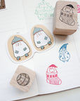 Catdoo Designs | Christmas Stocking Rubber Stamp