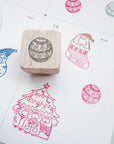 Catdoo Designs | Holiday Ornament Rubber Stamp