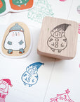Catdoo Designs | Snow Meow Rubber Stamp