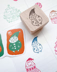 Catdoo Designs | Snow Meow Rubber Stamp