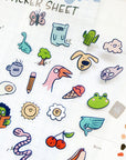 BoBo Design Studio | Stuff 0.2 Clear Sticker Sheet