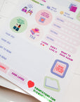 Kwohtation | Booklovers Journaling Stickers