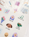 Kwohtation | Everyday Joys Clear Stickers