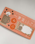 Mizutama | Perforated note pad | Coffee Bean | UTN349