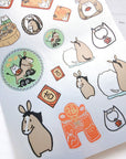 Catdoo | Prosperity year of the Horse Metallic Sticker Sheet