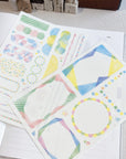 Midori | Yuri Log Watercolor Sticker Sheet | 82676