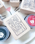 Kuboandlucy x Catdoo Designs | San Francisco Roast Duck Rubber Stamp
