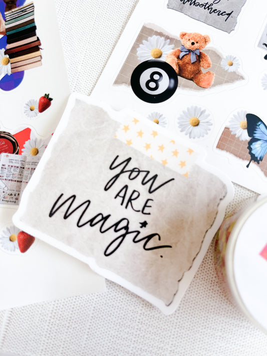 Kelsey's World | You Are Magic Vinyl Sticker