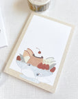 Papier Platz x Shoichiro Tobimatsu Dessert Swan Memo Pad | 37-528