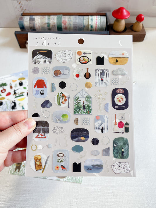 COZYCA | Scene Sticker Sheet | 22-896