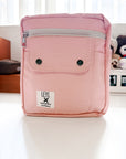 Leyl Handmade | Large A5 Vertical Journaling Pouch | Powder Pink