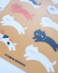 Studio DonDon | Cute Cattoos Matte Sticker Sheet