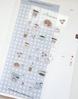 Kuboandlucy Stationery Co | Coffeeholic Sticker Sheet