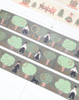 Cozyca | Green Trees Washi Tape | 21-041
