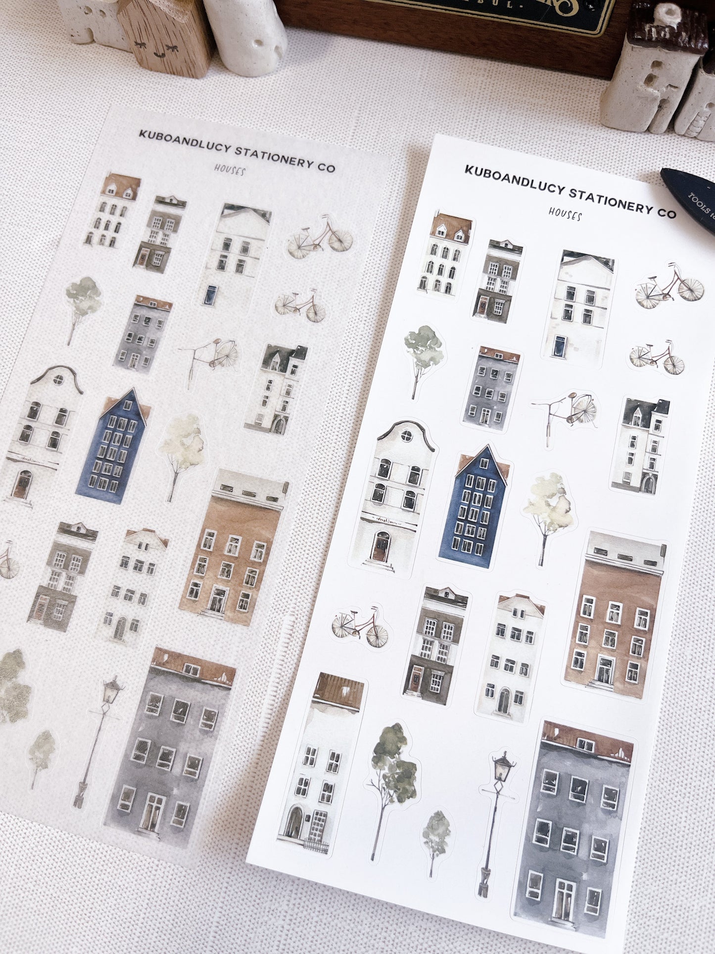 Houses Sticker Sheet