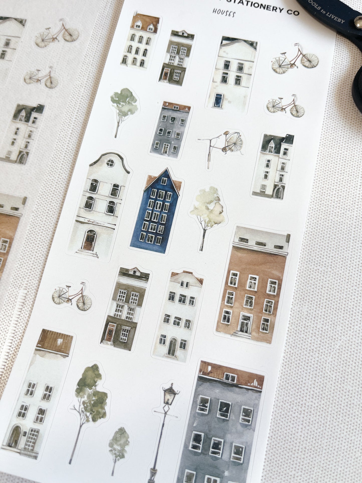 Houses Sticker Sheet