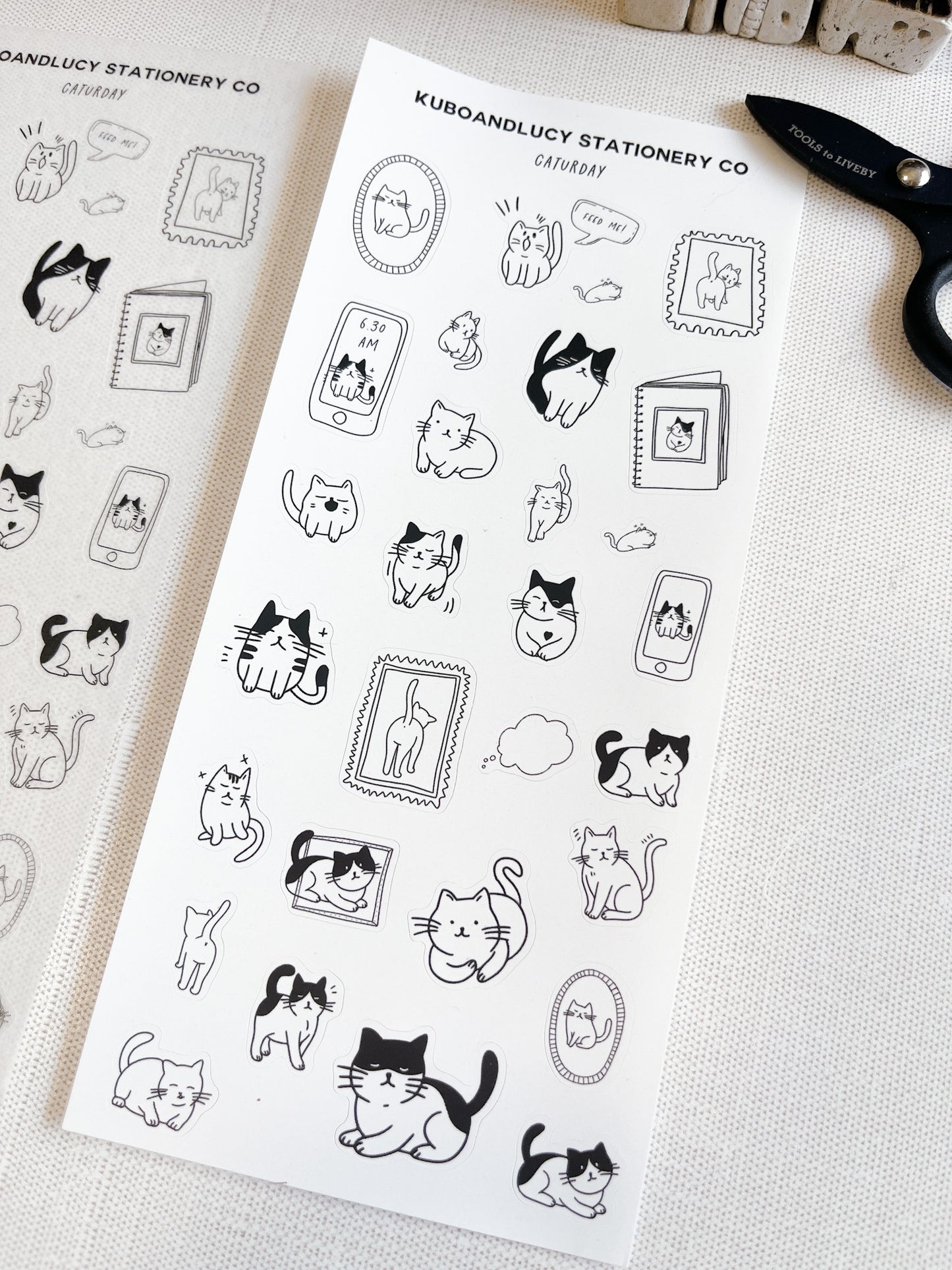 Caturday Sticker Sheet