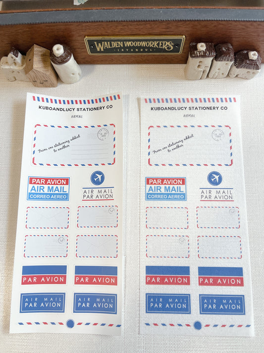 AirMail Envelope V.2 Sticker Sheet