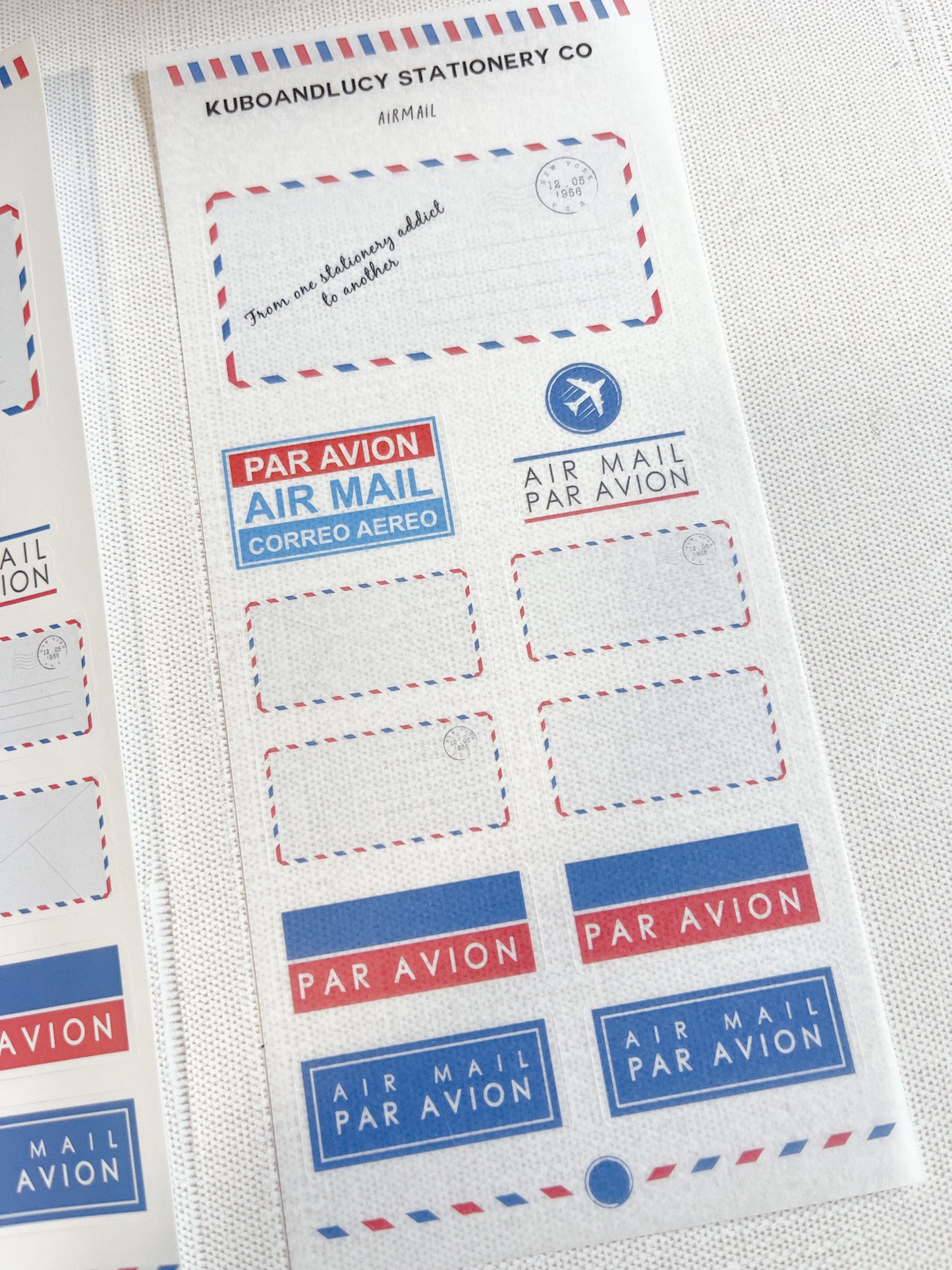 AirMail Envelope V.2 Sticker Sheet