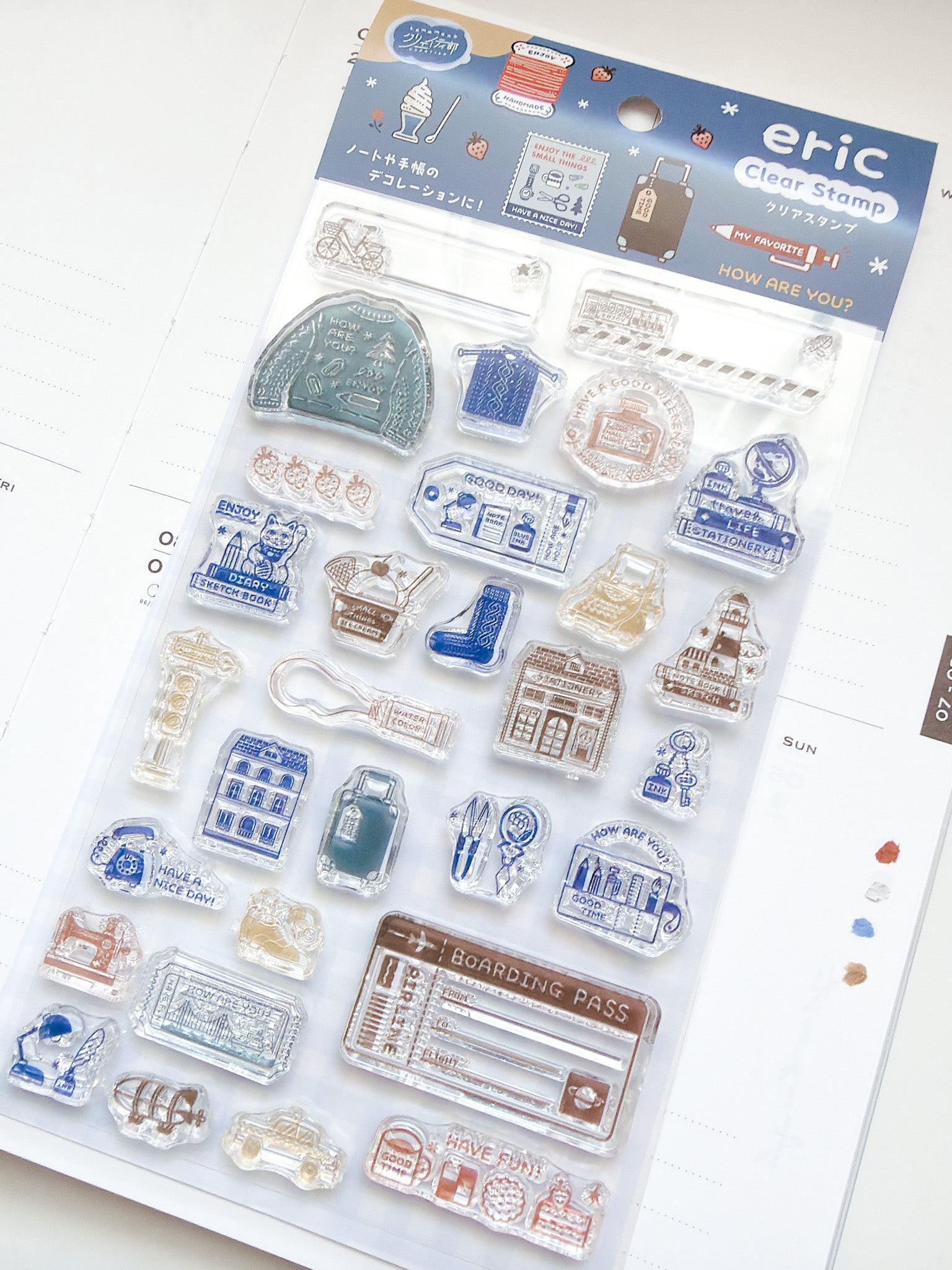Eric Hello Small Things | Clear Stamp Set | IP905234