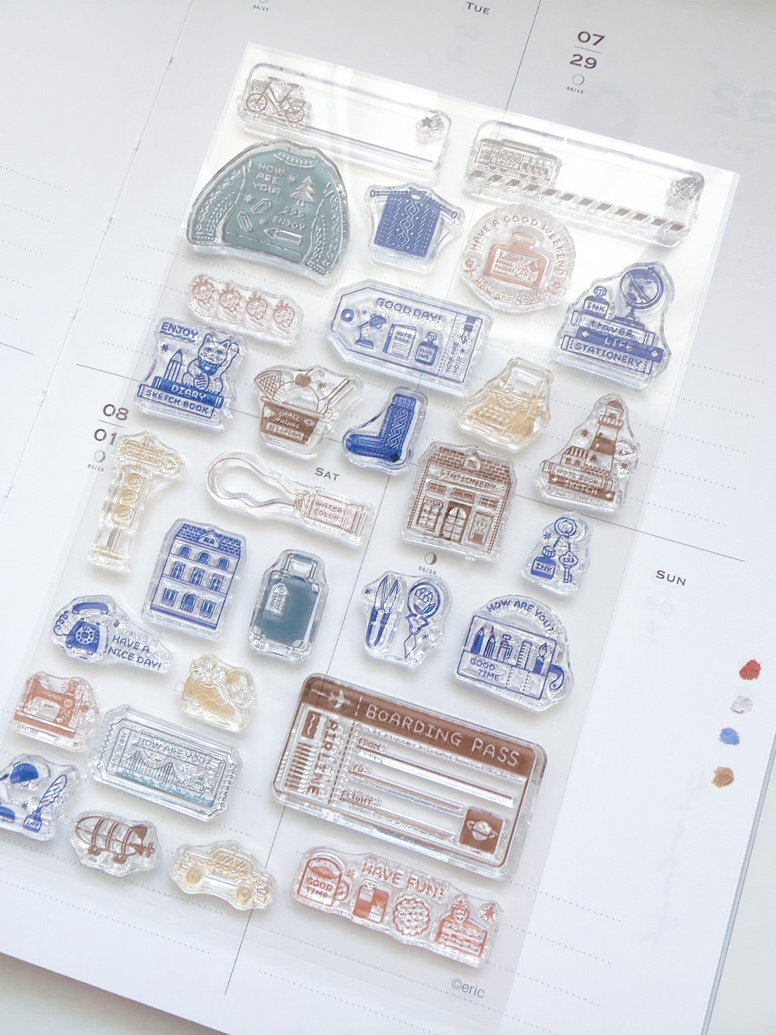 Eric Hello Small Things | Clear Stamp Set | IP905234