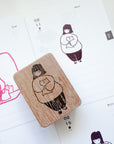 Catdoo Designs | Notebook Entry | Snuggle Time Rubber Stamp