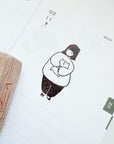 Catdoo Designs | Notebook Entry | Snuggle Time Rubber Stamp