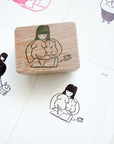 Catdoo Designs | Notebook Entry | Cozy Writing Rubber Stamp