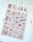 Dana ate Oatmeal | Jam Jar Sticker Sheet