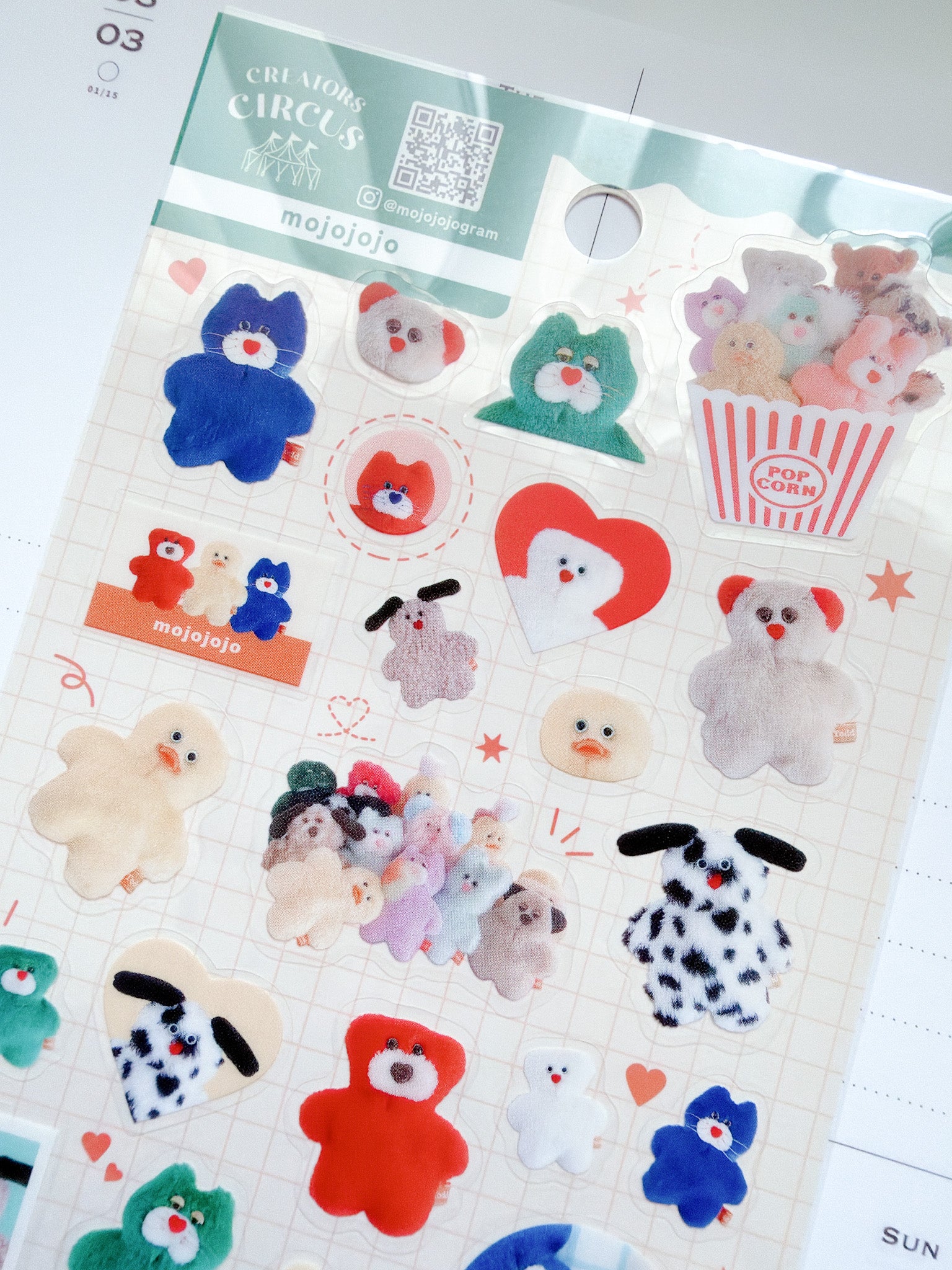 Creator Circus | Mojojojo Sticker Sheet | CS37358