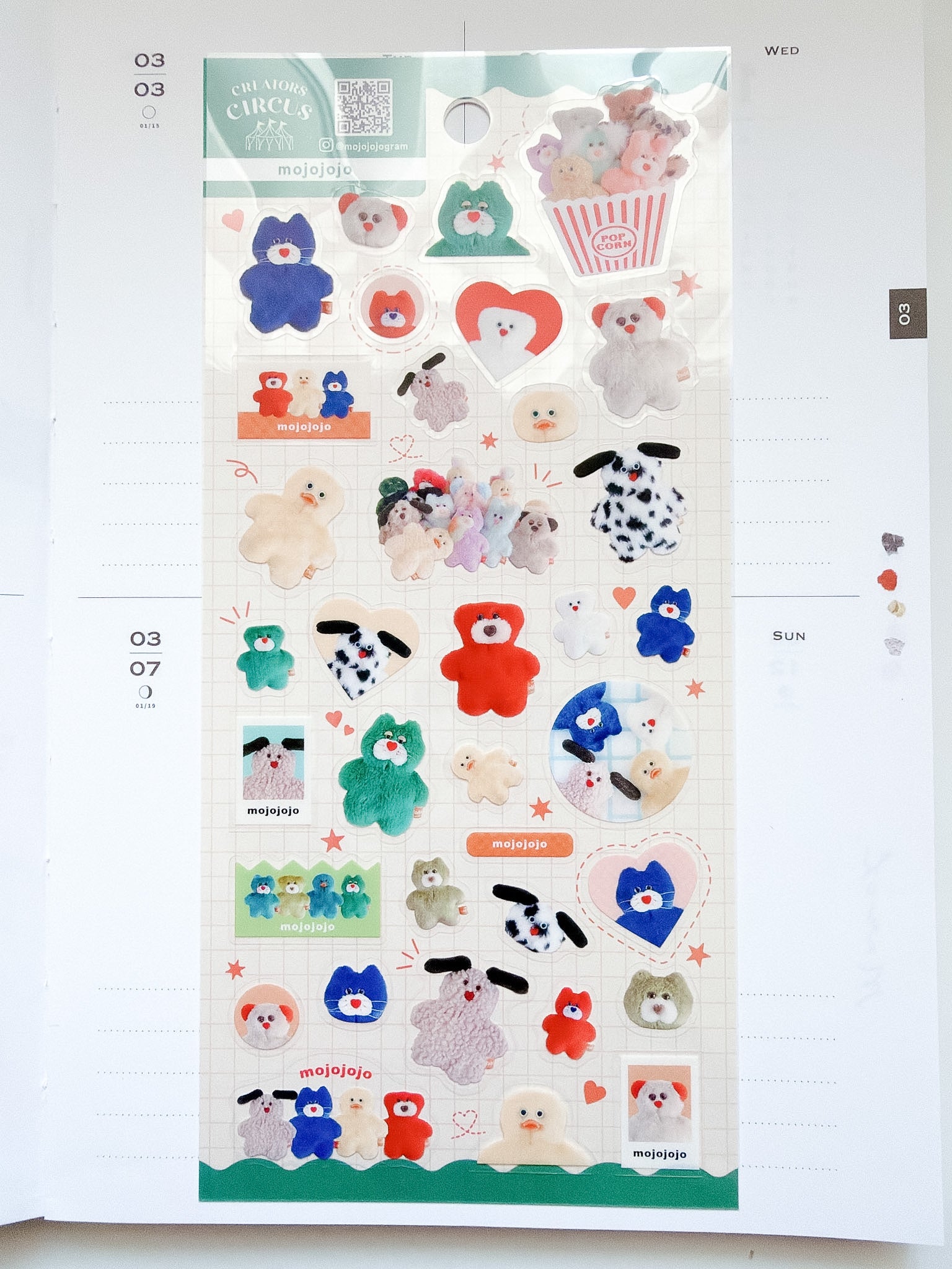 Creator Circus | Mojojojo Sticker Sheet | CS37358